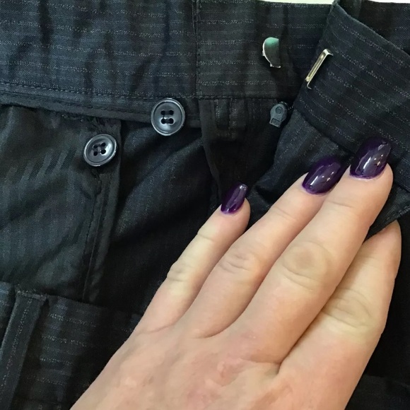 Studio New York by Henry Grethel Mens Gray & Blue Pin Stripe Dress Pants 36X32. - Picture 10 of 10